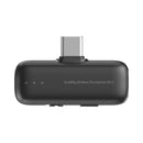 SmallRig 6546 S70-C1 Wireless Microphone with USB-C Adapter for Phones Black