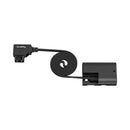SmallRig 6413 Attachable Self-Coiling Dummy Battery Power Cable D-Tap to LP-E6P