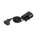 SmallRig 6413 Attachable Self-Coiling Dummy Battery Power Cable D-Tap to LP-E6P