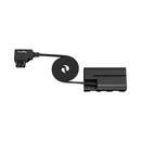 SmallRig 6415 Attachable Self-Coiling Dummy Battery Power Cable D-Tap to NP-F550
