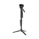 SmallRig 6625 Carbon Fiber Monopod (5 sections) with Videohead