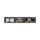 Feelworld Monitor FRM501G Triple 5.5 inch 2RU rackmount