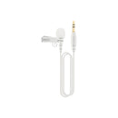 RØDE Lavalier GO knaphulsmikrofon med 3,5 mm TRS-stik, hvid