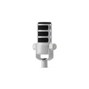 RØDE PodMic dynamisk XLR-mikrofon, hvid