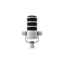 RØDE PodMic dynamisk XLR-mikrofon, hvid