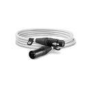 RØDE XLR-kabel 3 m, hvid