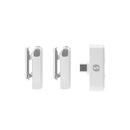 RØDE Wireless Micro ultrakompakt trådløst mikrofonsystem, USB-C, hvid