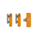 RØDE Wireless Micro ultrakompakt trådløst mikrofonsystem, USB-C, orange