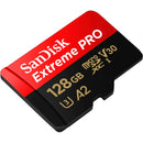 SANDISK MICROSDXC EXTREME PRO 128GB 200MB/S A2 C10 V30 UHS-I