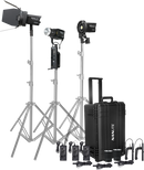 NANLITE FORZA 60B II KIT 3. 3 X 60B II, 1 X FL-11 FRESNELL, 3 X PSU OG HARDCASE