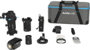 NANLITE KIT. 1 X FORZA 60B II, 1 X 36° 1 X 19° PROJECTOR °, GOBO FILTRE OG TASKE.