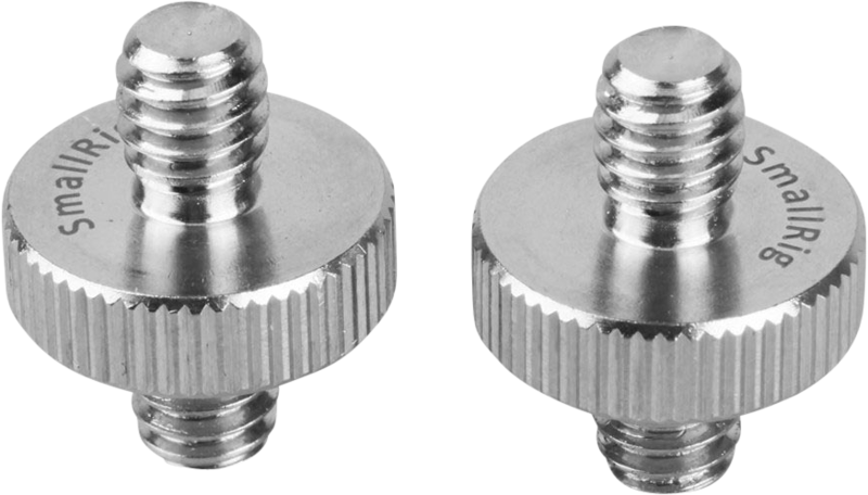 SMALLRIG 828 DOUBLE HEAD STUD W/1/4" - 1/4" THREAD