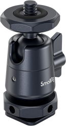 SMALLRIG 2948 BALLHEAD MINI WITH REMOVABLE COLD SHOE MOUNT 2PCS