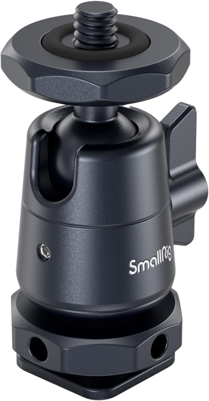 SMALLRIG 2948 BALLHEAD MINI WITH REMOVABLE COLD SHOE MOUNT 2PCS