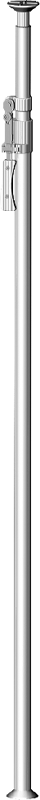 KUPO KP-M1527PD Kupole - Extends from 150cm to 270cm - Silver