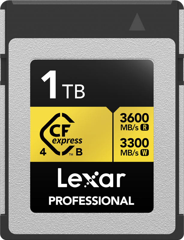 LEXAR CFEXPRESS TYPE B 1TB 4.0 PRO GOLD R3600/W3300