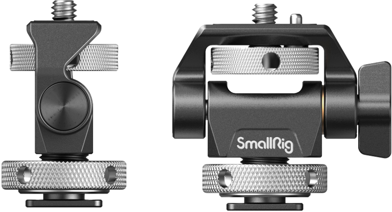 SMALLRIG 2905 SWIVEL AND TILT ADJUSTABLE MONITOR MOUNT COLD SHOE-MOUNT