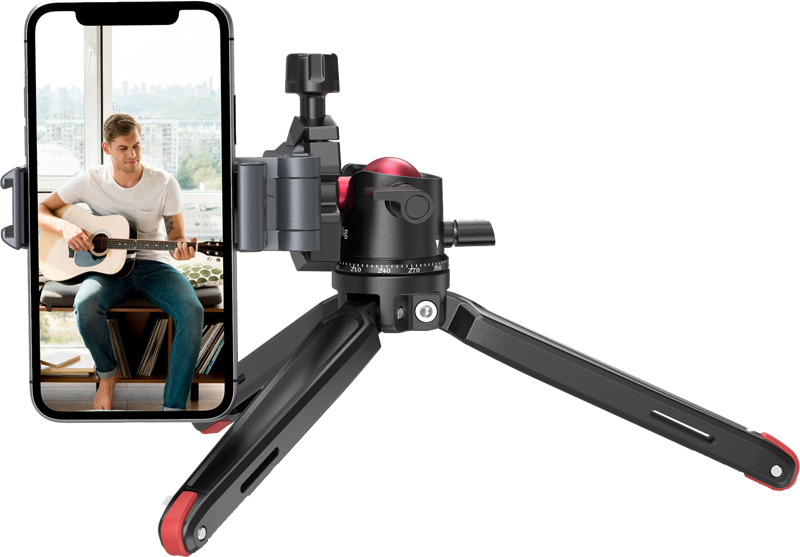SMALLRIG 2664 TABLETOP MINITRIPOD WITH PANORAMIC BALLHEAD