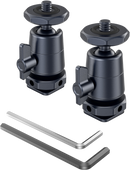 SMALLRIG 2948 BALLHEAD MINI WITH REMOVABLE COLD SHOE MOUNT 2PCS