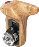 SMALLRIG 3324 ROSETTE SIDE HANDLE WOOD WITH RECORD START/STOP REMOTE TRIGGER