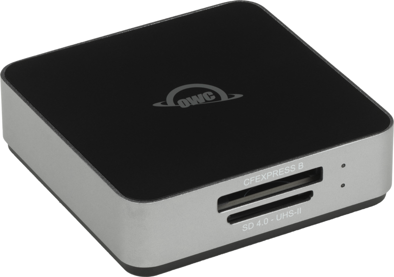 OWC Cardreader Atlas USB-C Dual-slot CFexpress Type B and SDXC UHS-II