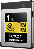 LEXAR CFEXPRESS TYPE B 1TB 4.0 PRO GOLD R3600/W3300