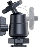 SMALLRIG 2948 BALLHEAD MINI WITH REMOVABLE COLD SHOE MOUNT 2PCS