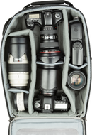 THINK TANK ESSENTIALS CONVERTIBLE ROLLING BACKPACK, BLACK