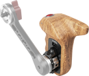 SMALLRIG 3324 ROSETTE SIDE HANDLE WOOD WITH RECORD START/STOP REMOTE TRIGGER