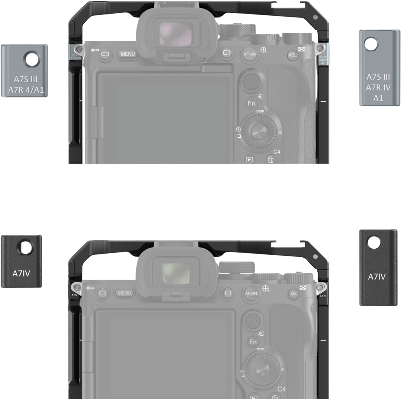 SMALLRIG 3594 CAGE FOR SONY A7IV/ A7SIII/ A7RIV/ A1 WITH BATT GRIP VG-C4EM