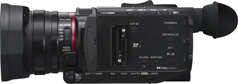 PANASONIC HC-X1600E CAMCORDER 4K