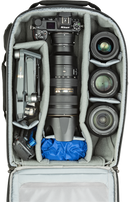 THINK TANK ESSENTIALS CONVERTIBLE ROLLING BACKPACK, BLACK