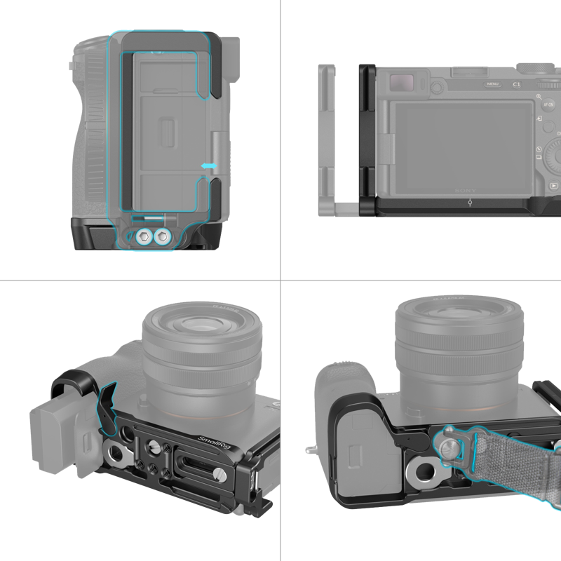 SMALLRIG 4569 L-BRACKET FOR SONY A7C / A7CR