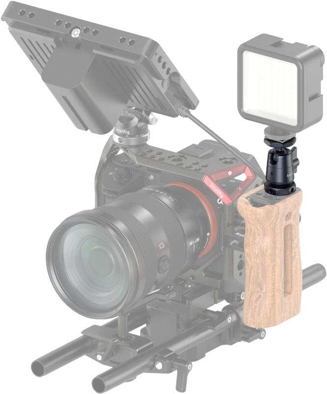 SMALLRIG 2948 BALLHEAD MINI WITH REMOVABLE COLD SHOE MOUNT 2PCS