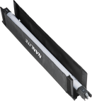 NANLITE BAARNDOOR WITH EGGCRATE PAVOTUBE II 15C