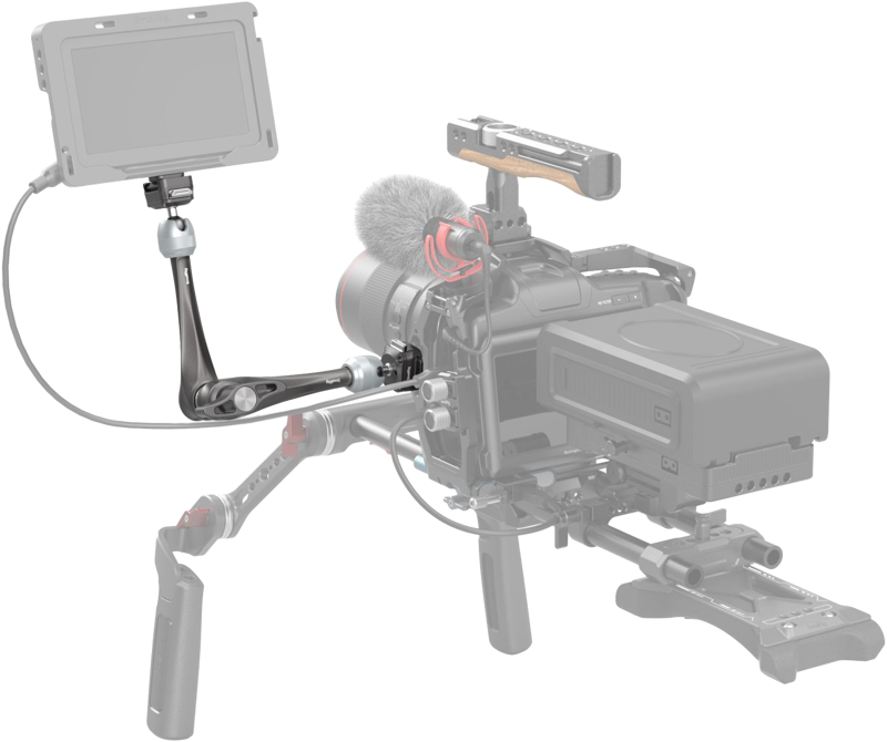 SMALLRIG 4489 HAWKLOCK H21 QUICK RELEASE ROSETTE MAGIC ARM (11")