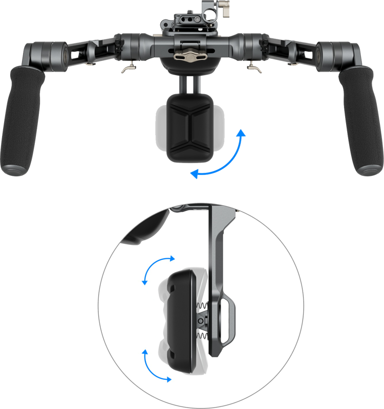 SMALLRIG 4181 HAWKLOCK SHOULDER RIG PRO SR007