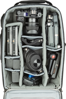 THINK TANK ESSENTIALS CONVERTIBLE ROLLING BACKPACK, BLACK