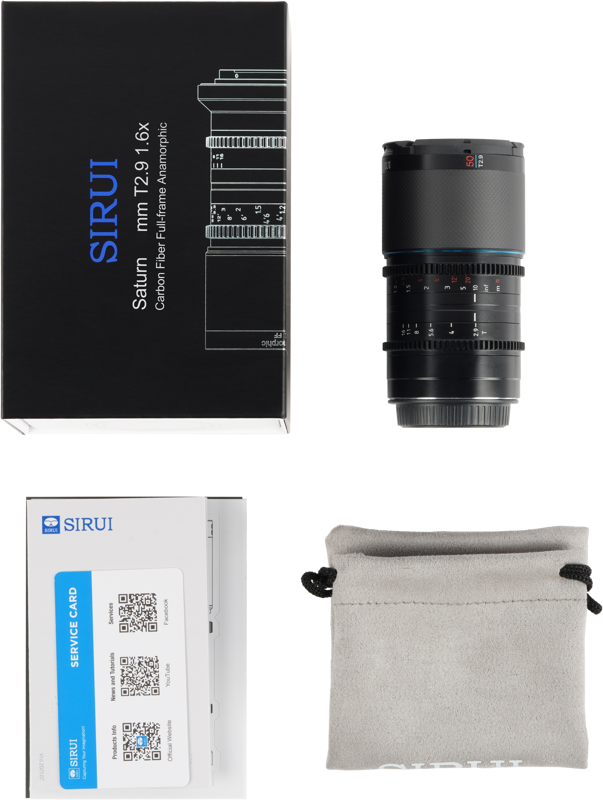 SIRUI ANA SATURN 1.6X FF 50MM T2.9 NEUTRAL FLARE - E MOUNT