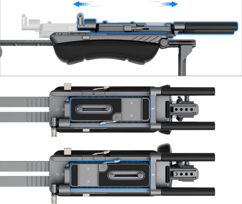 SMALLRIG 4181 HAWKLOCK SHOULDER RIG PRO SR007