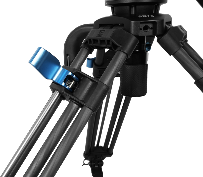 SIRUI PRO VIDEO TRIPOD KIT RAPID TWIN LEG SQ75+VHS10