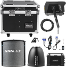 NANLUX EVOKE 2400B IN FLIGHT CASE WITH 45° REFLECTOR IN SOFT BAG