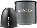 NANLUX EVOKE 2400B IN FLIGHT CASE WITH 45° REFLECTOR IN SOFT BAG