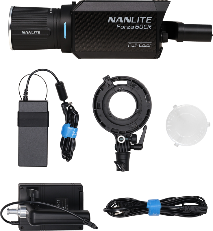 NANLITE FORZA 60CR RGBLAC lLED SPOTLIGHT CRMX- WIRELESS DMX