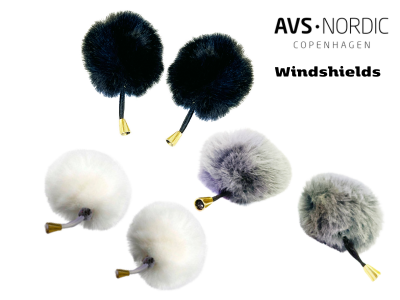 AVS PROFESSIONEL MINI FUR WINDSHIELD 2PACK BLACK