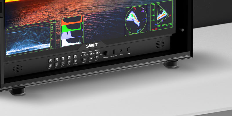 FM-U245HDR 24" HB UHD FIELD MONITOR W/FLIGHTCASE & VESA MOUNT