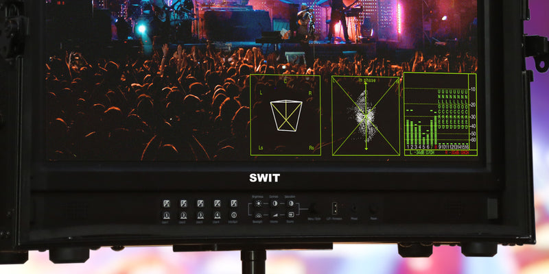FM-U245HDR 24" HB UHD FIELD MONITOR W/FLIGHTCASE & VESA MOUNT