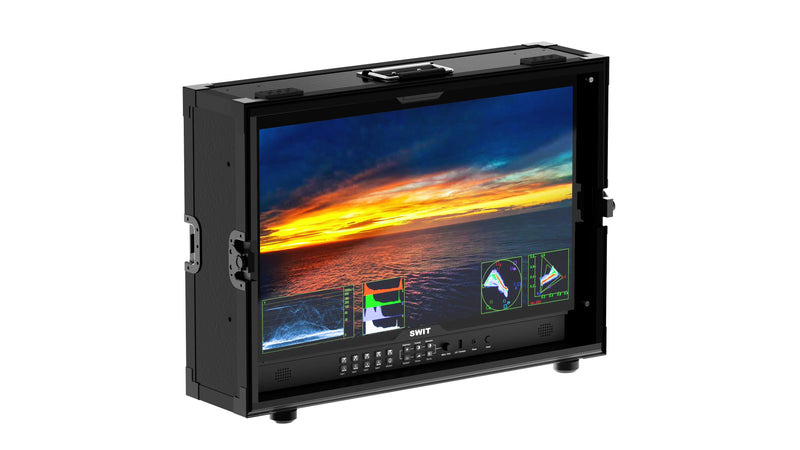 FM-U245HDR 24" HB UHD FIELD MONITOR W/FLIGHTCASE & VESA MOUNT
