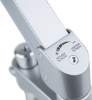 KUPO KS-528 GAS SPRING ARM W/ 5/8"(16MM) RECEIVER FOR LCD VESA MOUNT