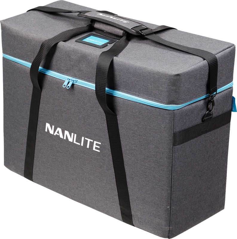 NANLITE FS-300B BI-COLOR 2 LIGHT KIT WITH STAND AND BACK